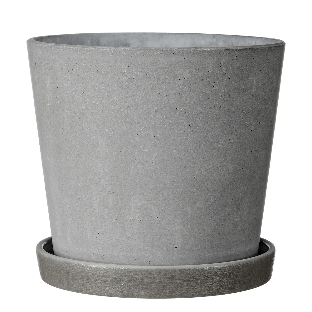 Фото Горшок цветочный Грэй Композит d 14.4 см 12.5 см 1.22 л бетон серый/серебристый Фото Горшок цветочный Грэй Композит d 14.4 см 12.5 см 1.22 л бетон серый/серебристый