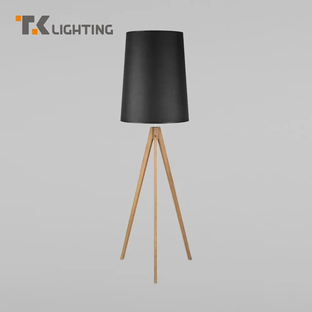 Фото Торшер TK LIGHTING 5599 Walz цвет дерево/черный Фото Торшер TK LIGHTING 5599 Walz цвет дерево/черный