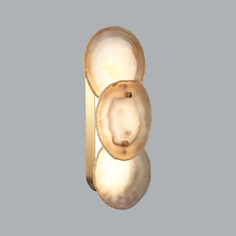 Фото 4 Настенный светильник светодиодный Odeon light Agate 7065/10wl теплый белый (желтый) свет цвет бронза/бежевый Фото 4 Настенный светильник светодиодный Odeon light Agate 7065/10wl теплый белый (желтый) свет цвет бронза/бежевый