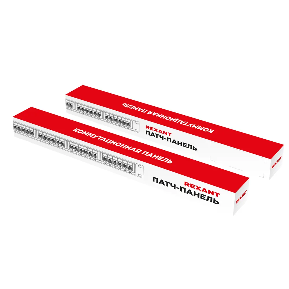 Фото 3 Панель коммутационная Rexant pro 19" 1U 24 порта UTP RJ-45 cat 6 Фото 3 Панель коммутационная Rexant pro 19" 1U 24 порта UTP RJ-45 cat 6