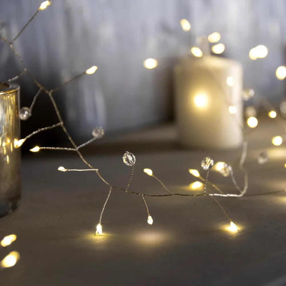 Фото 3 Электрогирлянда комнатная Luazon lighting 9085125 гирлянда 2x2 м 100 ламп прозрачный 1 режимов работы Фото 3 Электрогирлянда комнатная Luazon lighting 9085125 гирлянда 2x2 м 100 ламп прозрачный 1 режимов работы