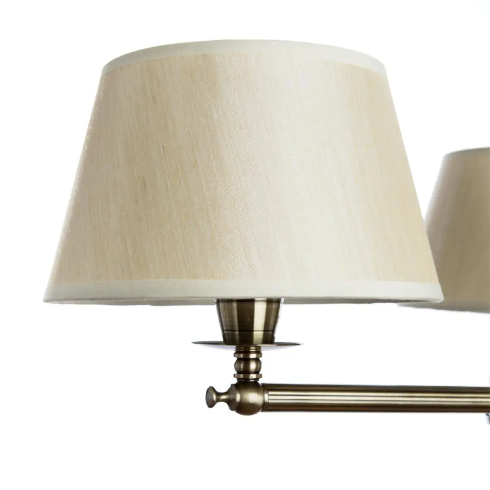 Фото 5 Люстра потолочная ARTE LAMP YORK 3 лампы 6 м² цвет коричневый Фото 5 Люстра потолочная ARTE LAMP YORK 3 лампы 6 м² цвет коричневый