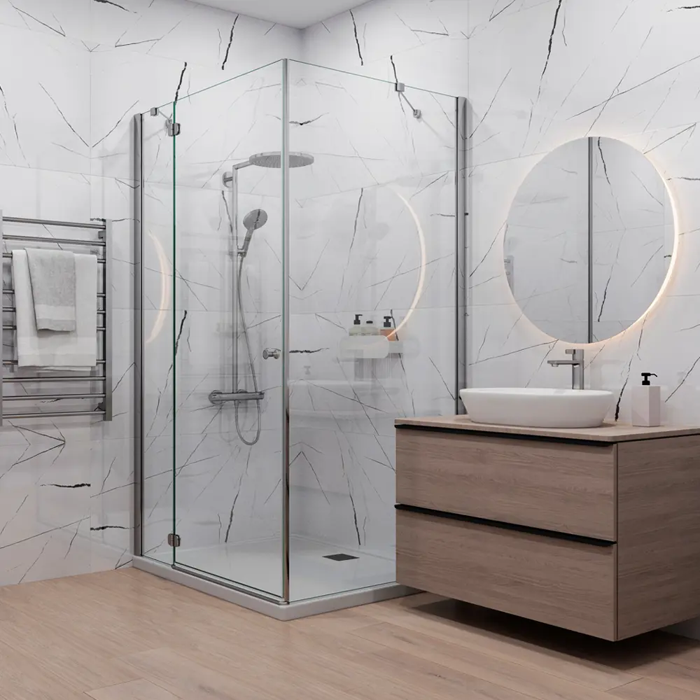 Фото 4 Керамогранит Керамопро Мрамор HELSINKI WHITE 60x120см цвет белый Фото 4 Керамогранит Керамопро Мрамор HELSINKI WHITE 60x120см цвет белый