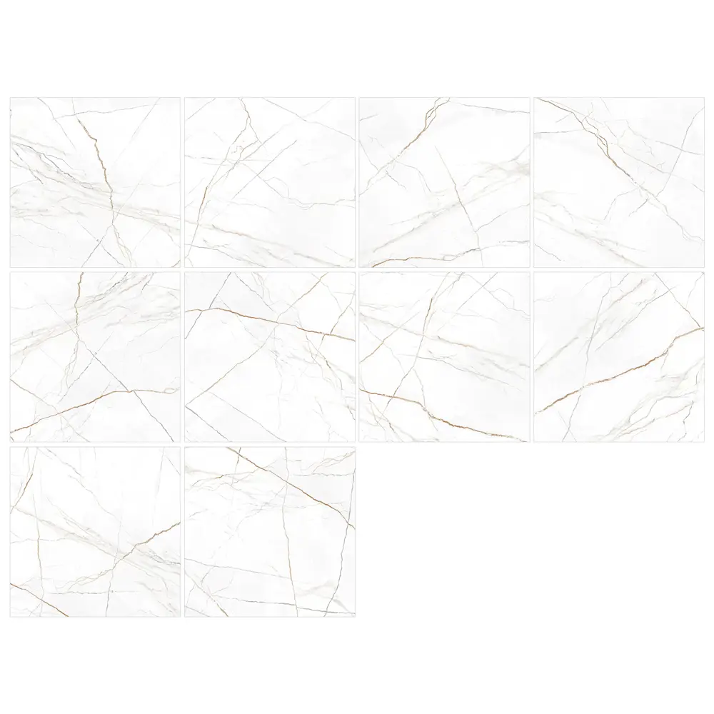 Фото 2 Керамогранит New trend Sanremo white GP40SAM00L лаппатированный 60x60см 1.8 м² цвет белый, цена за упаковку