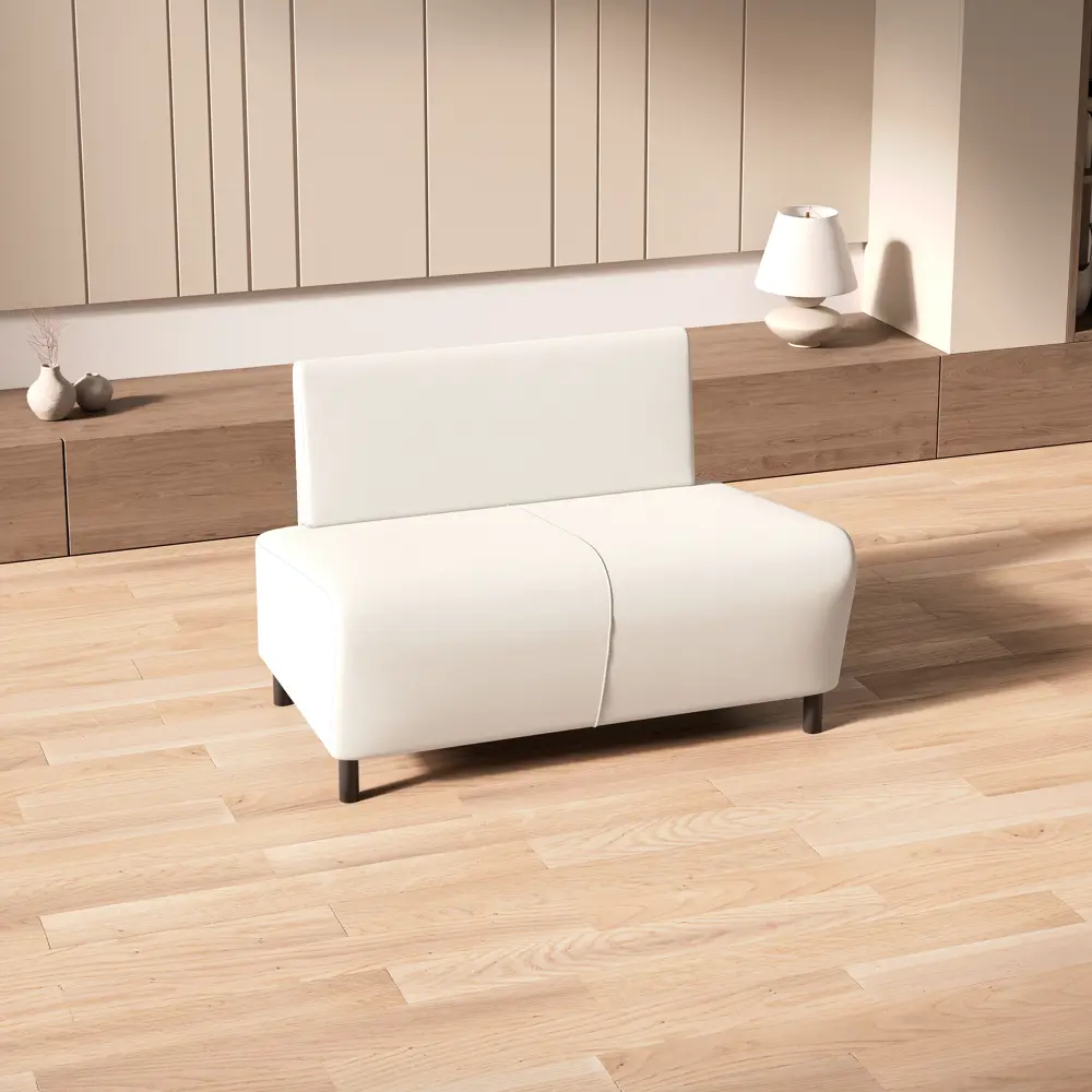 Фото 5 Диван Salon tron Twin divan_twin_01 100x67x64 см велюр цвет белый