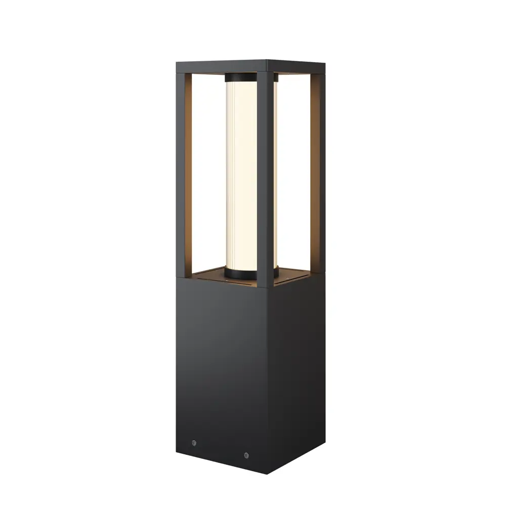 Фото Фонарный столб уличный светодиодный Maytoni O480fl-l12b3k 50 см теплый белый (желтый) свет цвет черный Фото Фонарный столб уличный светодиодный Maytoni O480fl-l12b3k 50 см теплый белый (желтый) свет цвет черный