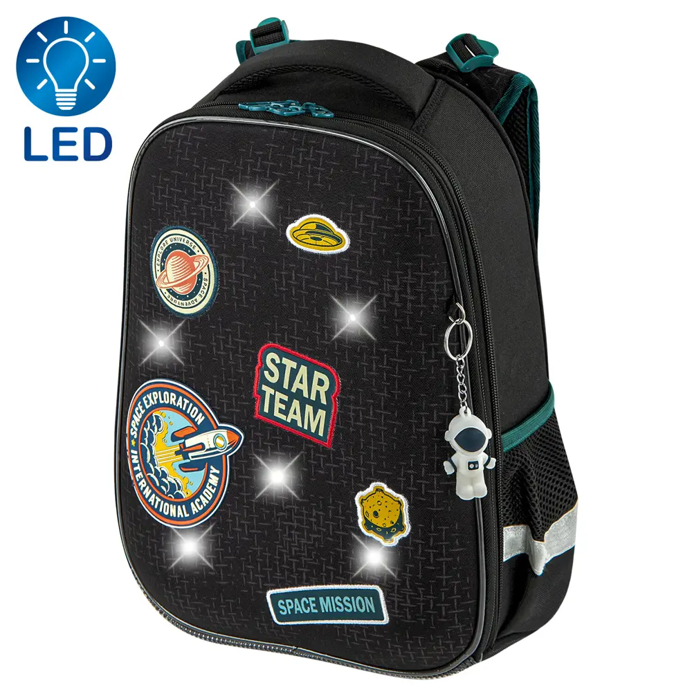 Фото 7 Рюкзак Brauberg Premium 29x38x16 см эва цвет черный/бирюзовый Фото 7 Рюкзак Brauberg Premium 29x38x16 см эва цвет черный/бирюзовый