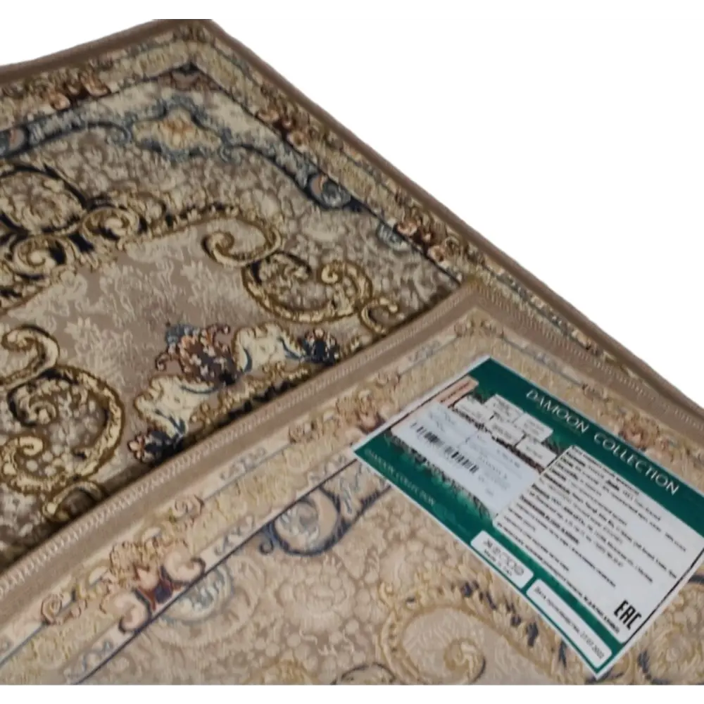 Фото 4 Ковер Farrahi Carpet полиэстер Arka 50х80 см цвет хаки Фото 4 Ковер Farrahi Carpet полиэстер Arka 50х80 см цвет хаки