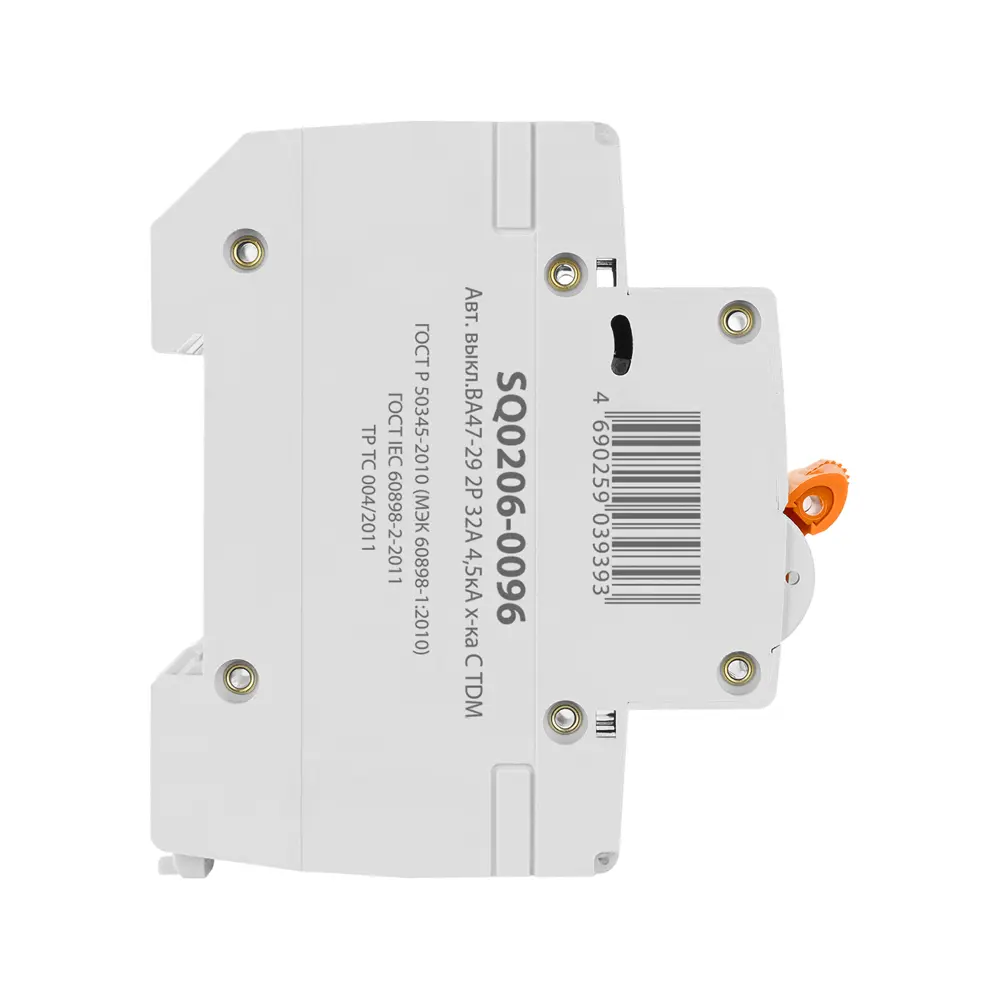 Фото 4 Автоматический выключатель Tdm electric ВА47-29 2P C32 А 4.5 кА SQ0206-0096 Фото 4 Автоматический выключатель Tdm electric ВА47-29 2P C32 А 4.5 кА SQ0206-0096