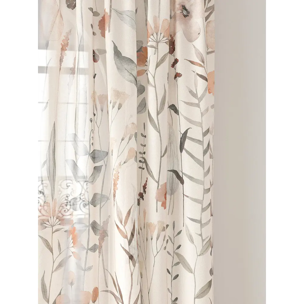 Фото 3 Тюль Comfy way Лоуна - 10 CW754010-230 на шторной ленте 230x150 см цвет бежевый Фото 3 Тюль Comfy way Лоуна - 10 CW754010-230 на шторной ленте 230x150 см цвет бежевый
