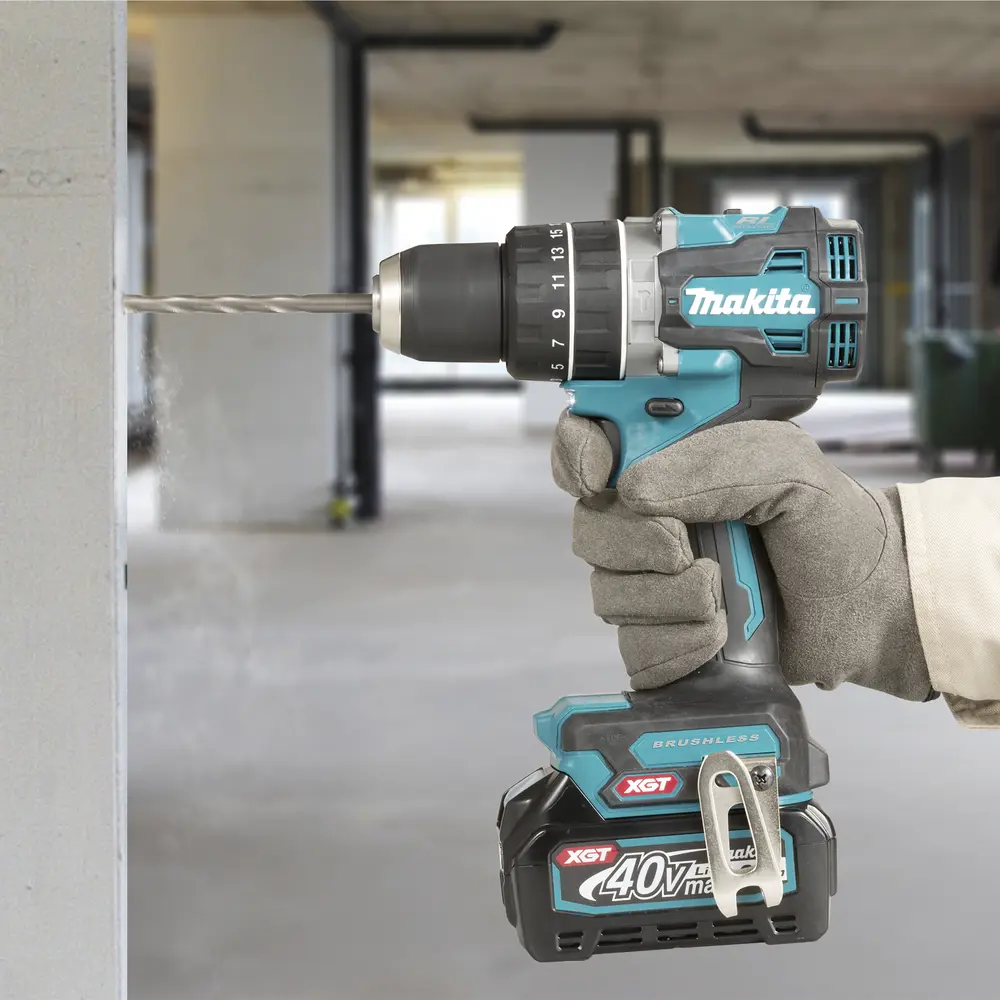 Фото 9 Дрель-шуруповерт аккумуляторная ударная бесщеточная Makita XGT HP002GZ, 40 Вт Li-Ion без АКБ и ЗУ Фото 9 Дрель-шуруповерт аккумуляторная ударная бесщеточная Makita XGT HP002GZ, 40 Вт Li-Ion без АКБ и ЗУ