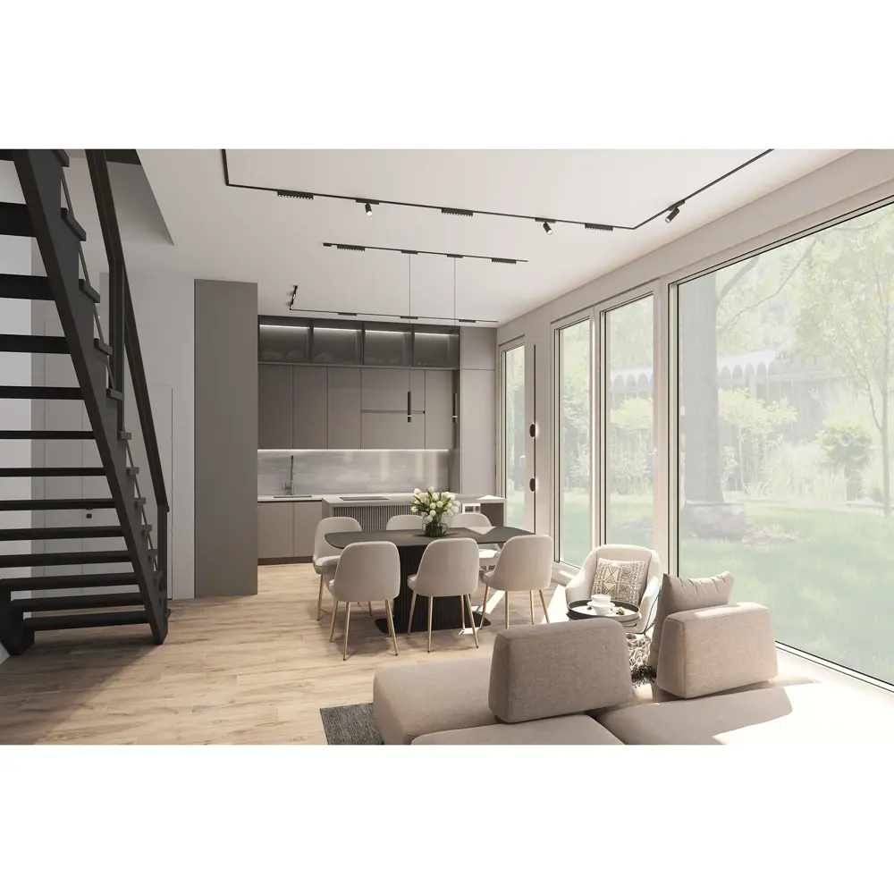 Фото 14 Трековый светильник спот светодиодный Denkirs Dk5340-bk 7 Вт магнитный 2 м² цвет черный Фото 14 Трековый светильник спот светодиодный Denkirs Dk5340-bk 7 Вт магнитный 2 м² цвет черный