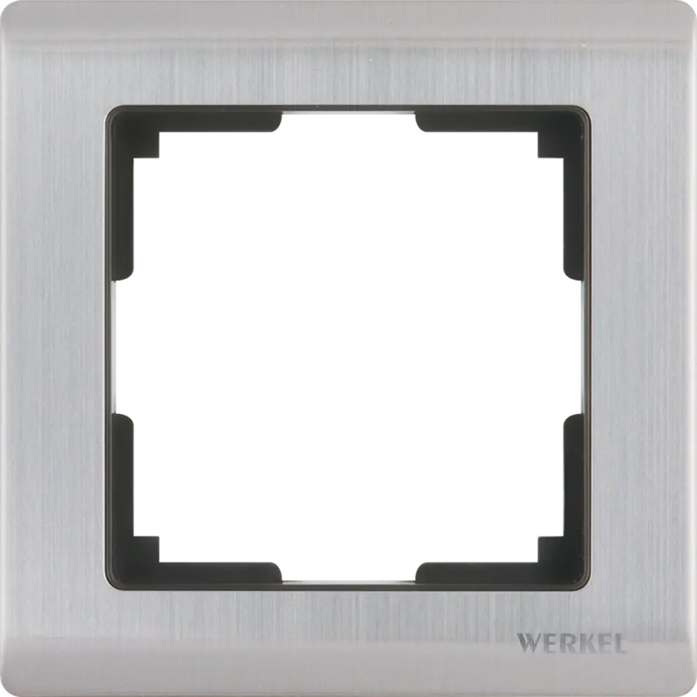 Фото 6 Рамка для розеток и выключателей Werkel Metallic 1 пост цвет никель 2 шт. Фото 6 Рамка для розеток и выключателей Werkel Metallic 1 пост цвет никель 2 шт.
