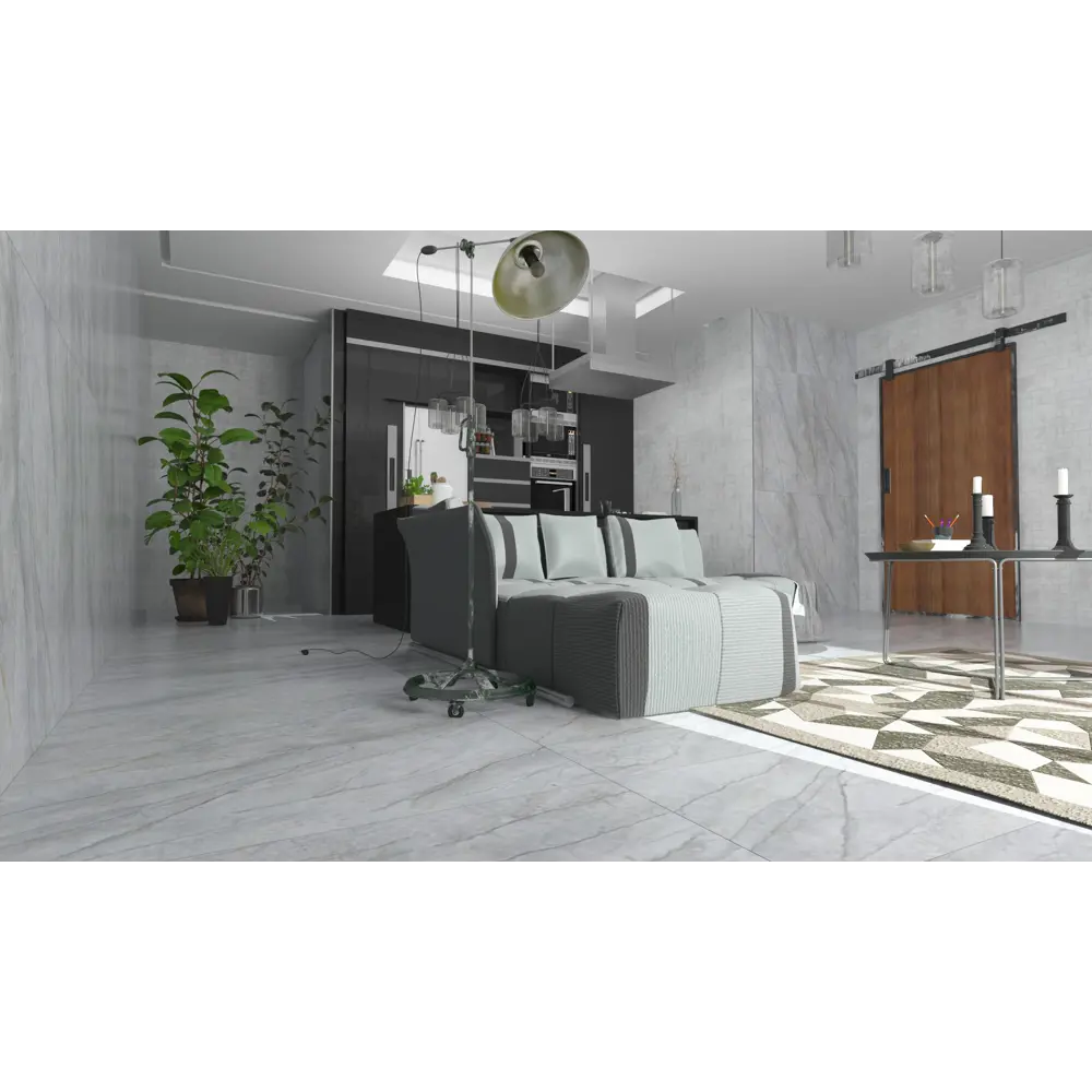 Фото 3 Керамогранит Kerlife Lazio GREY 60x120 matt 60x120см цвет grey, цена за упаковку Фото 3 Керамогранит Kerlife Lazio GREY 60x120 matt 60x120см цвет grey, цена за упаковку