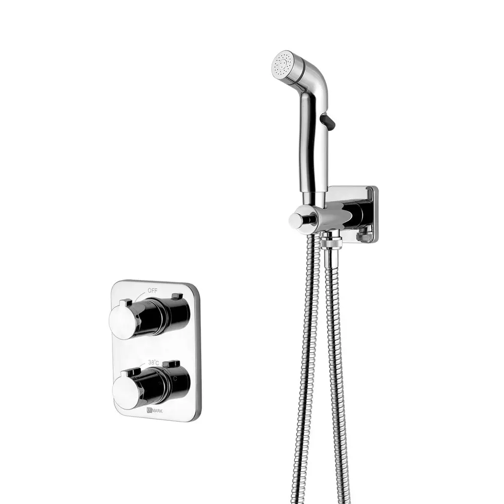 Фото Смеситель для биде Lemark Yeti LM7820C термостатический цвет хром Фото Смеситель для биде Lemark Yeti LM7820C термостатический цвет хром