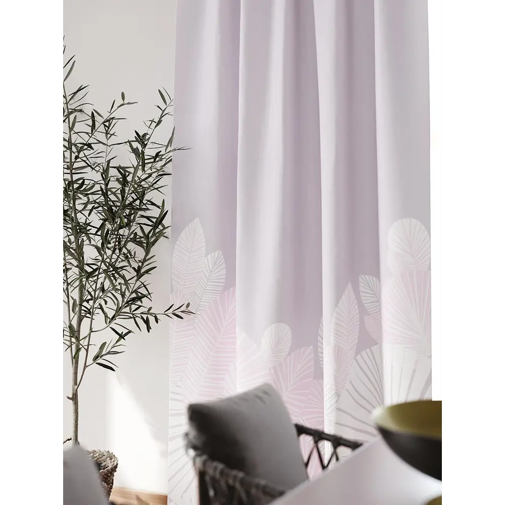 Фото 3 Штора блэкаут на шторной ленте Comfy Way Флонтос - 130 CW594130-260, 260x150 см, цвет сиреневый Фото 3 Штора блэкаут на шторной ленте Comfy Way Флонтос - 130 CW594130-260, 260x150 см, цвет сиреневый