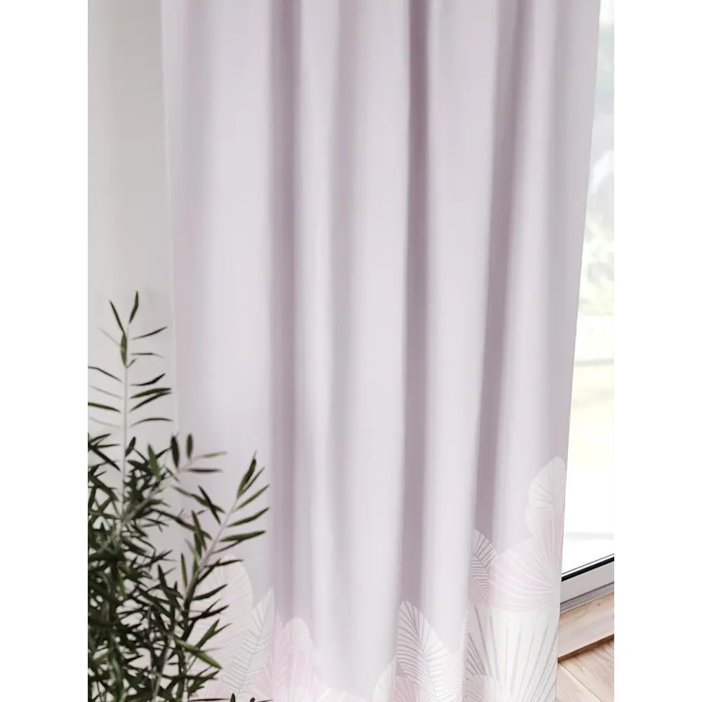 Фото 4 Штора блэкаут на шторной ленте Comfy Way Флонтос - 130 CW594130-260, 260x150 см, цвет сиреневый Фото 4 Штора блэкаут на шторной ленте Comfy Way Флонтос - 130 CW594130-260, 260x150 см, цвет сиреневый