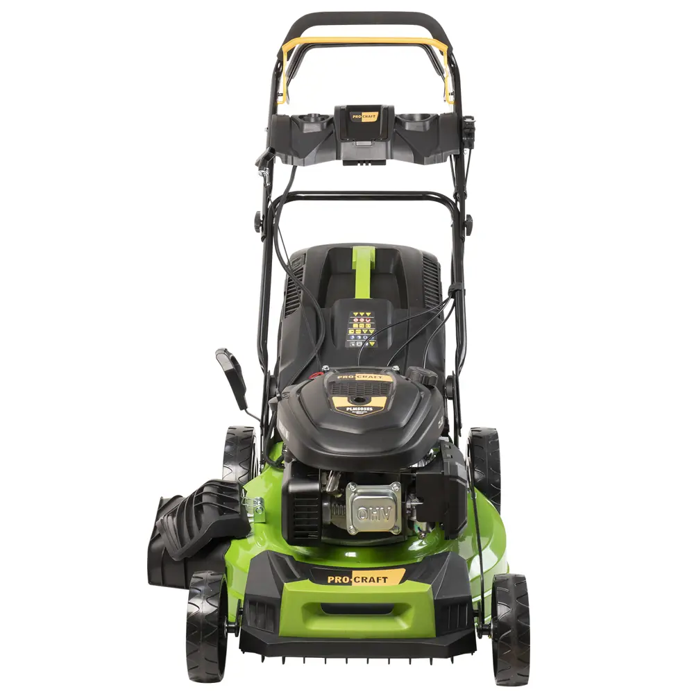 Фото 4 Газонокосилка бензиновая несамоходная Procraft Plm505es 5 л.с. 46 см Фото 4 Газонокосилка бензиновая несамоходная Procraft Plm505es 5 л.с. 46 см