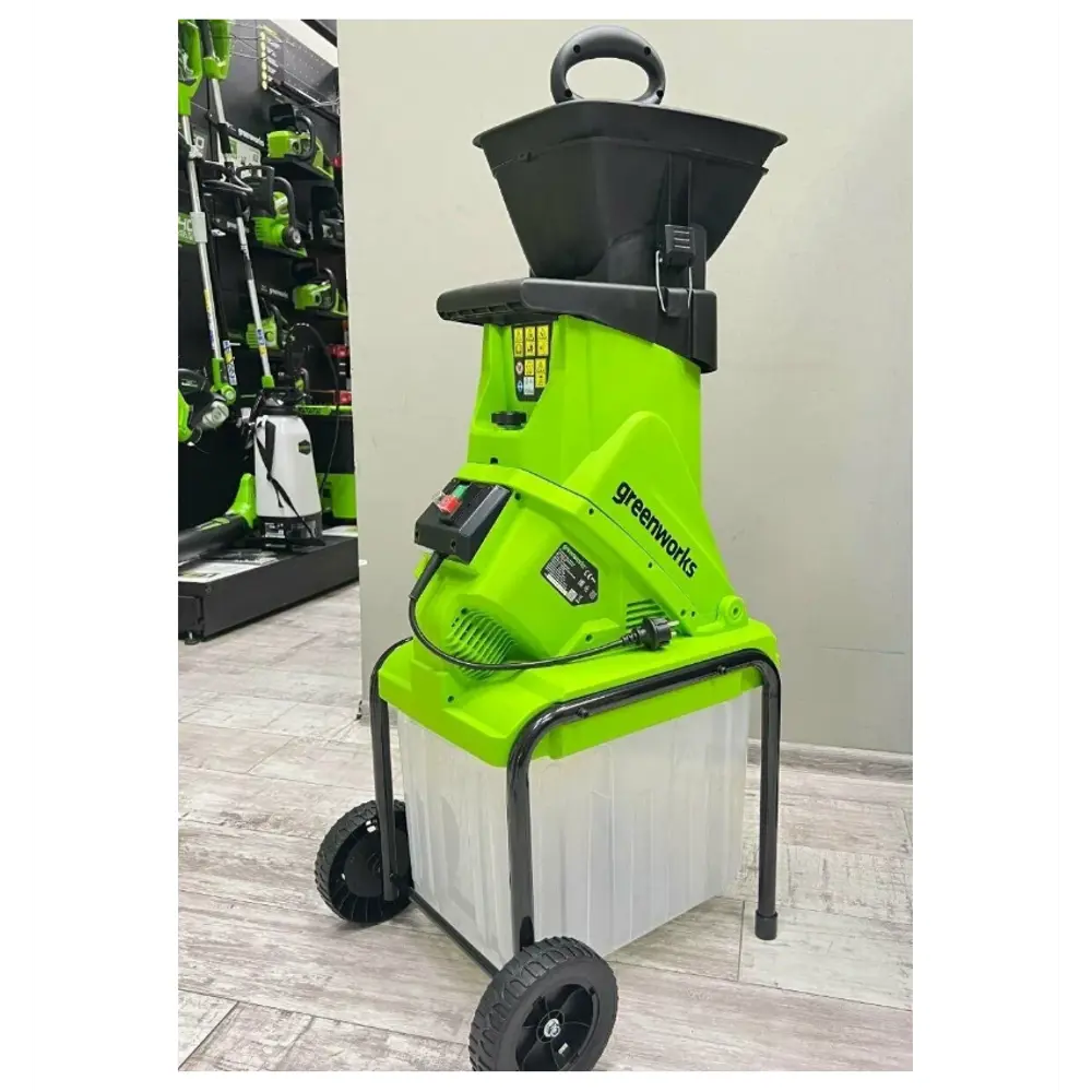 Фото 3 Измельчитель садовый электрический Greenworks GACSB 2208007 220 Вт Фото 3 Измельчитель садовый электрический Greenworks GACSB 2208007 220 Вт