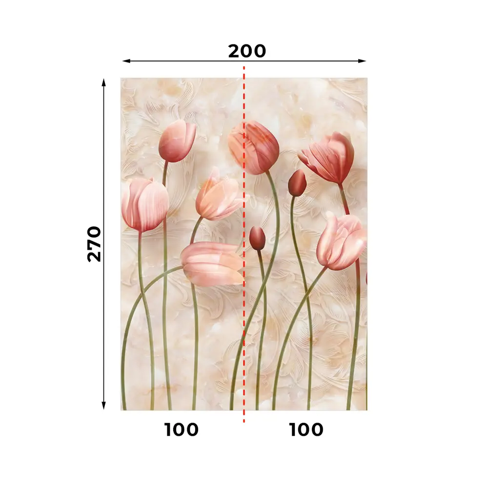 Фото 5 Фотообои флизелиновые Homepick Fotooboi200cm 200x270 см Tulips/4101/ Фото 5 Фотообои флизелиновые Homepick Fotooboi200cm 200x270 см Tulips/4101/
