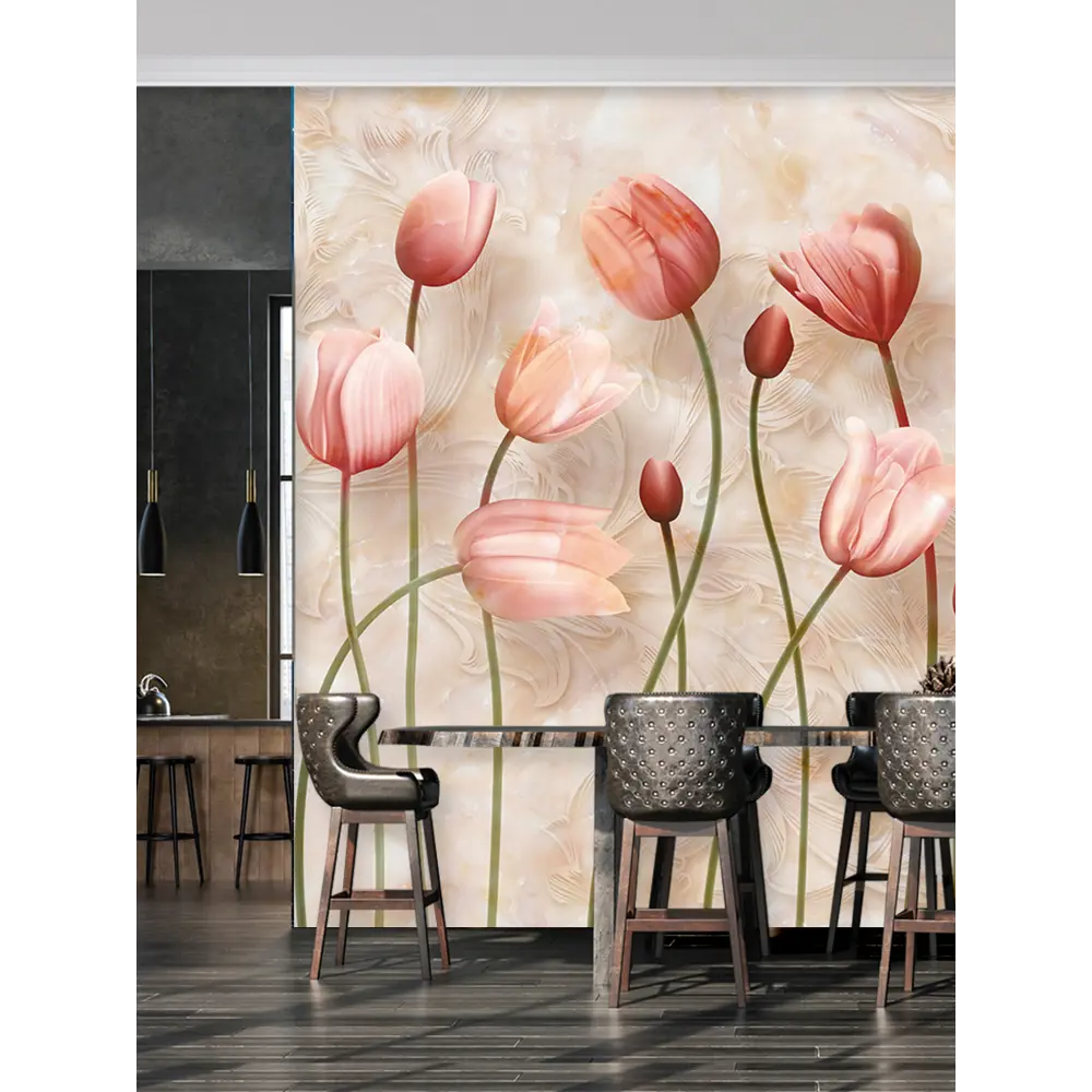 Фото 3 Фотообои флизелиновые Homepick Fotooboi200cm 200x270 см Tulips/4101/ Фото 3 Фотообои флизелиновые Homepick Fotooboi200cm 200x270 см Tulips/4101/