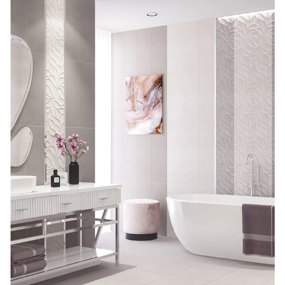 Фото Плитка Eletto ceramica 506131202 24.2x70см 1.19 м² цвет серый, цена за упаковку Фото Плитка Eletto ceramica 506131202 24.2x70см 1.19 м² цвет серый, цена за упаковку