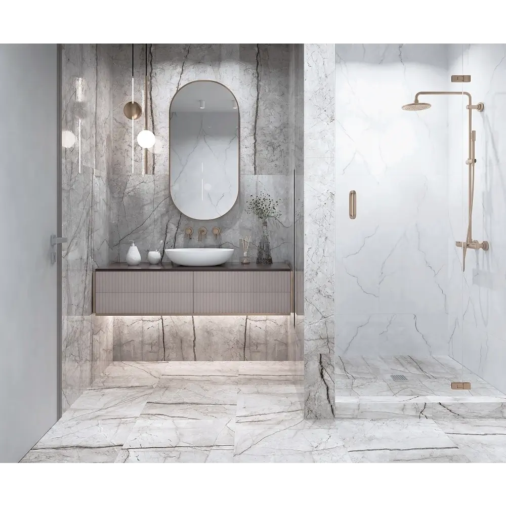 Фото 2 Керамогранит Laparet Obsidian Moss Gray x9999284550 60x60см 1.44 м² цвет серый, цена за упаковку Фото 2 Керамогранит Laparet Obsidian Moss Gray x9999284550 60x60см 1.44 м² цвет серый, цена за упаковку