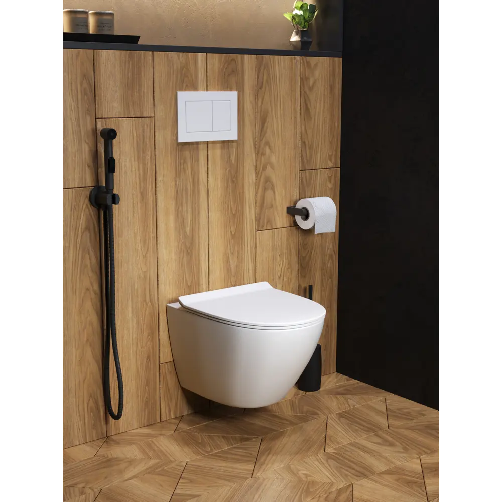 Фото 5 Унитаз подвесной Watersense Milana Pro Vortex безободковый быстросъемное сиденье микролифт Фото 5 Унитаз подвесной Watersense Milana Pro Vortex безободковый быстросъемное сиденье микролифт
