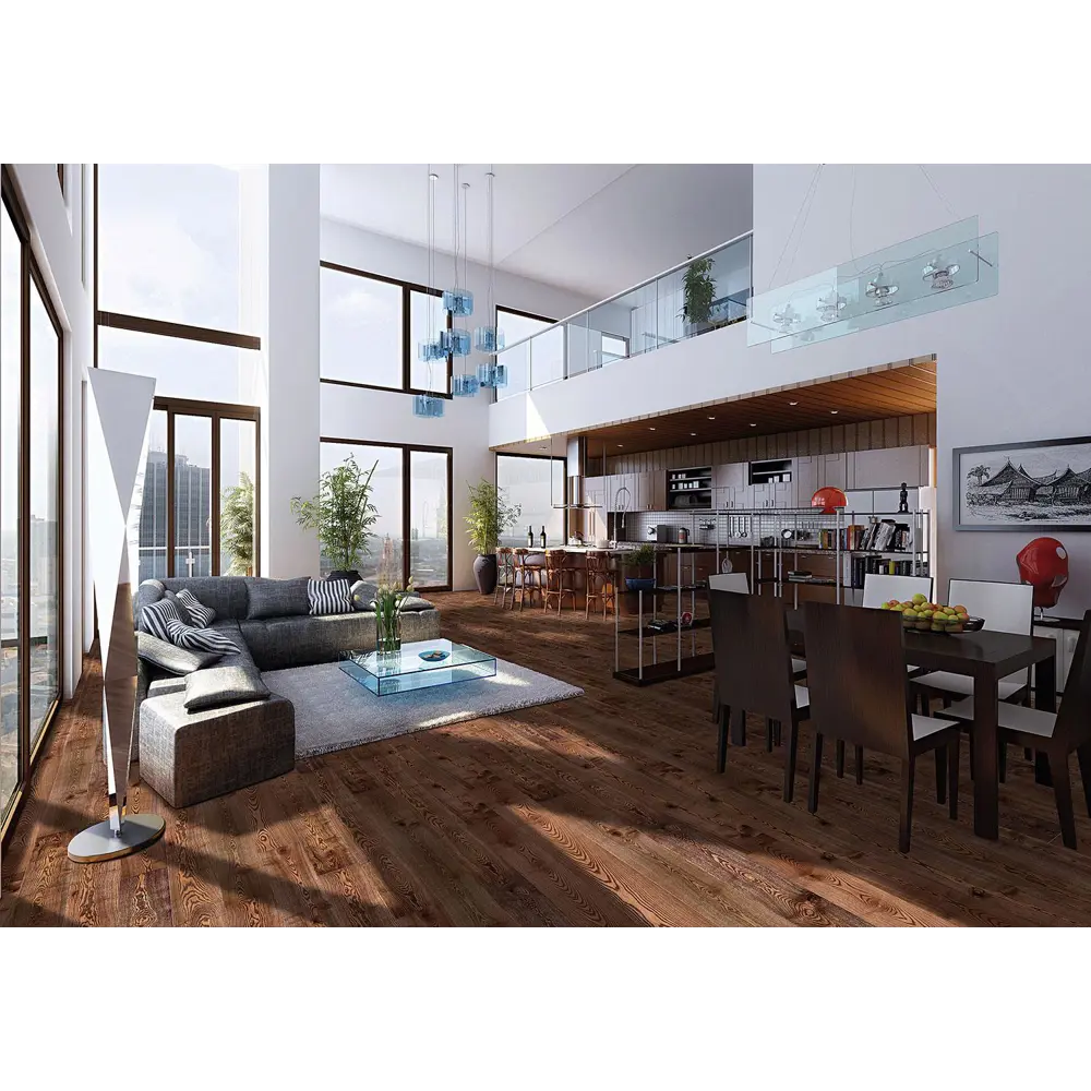 Фото 2 Паркетная доска Barlinek Ясень Coffee Grande 43 класс толщина 14 мм с фаской 2.77 м², цена за упаковку Фото 2 Паркетная доска Barlinek Ясень Coffee Grande 43 класс толщина 14 мм с фаской 2.77 м², цена за упаковку