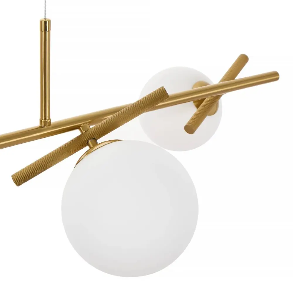 Фото 5 Люстра подвесная Myfar Mr2076-6p 6 ламп 18 м² цвет оранжевый/медный