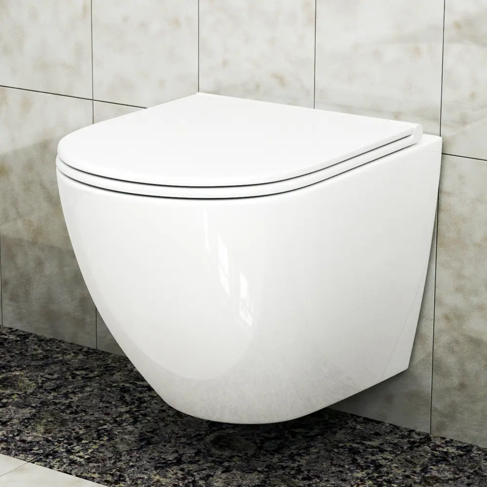 Фото 7 Комплект BAUEDGE NEO45700-BL0002-Q00002 6 в 1: инсталляция, унитаз безободковый Dream 53, сиденье микролифт, кнопка Stil хром Фото 7 Комплект BAUEDGE NEO45700-BL0002-Q00002 6 в 1: инсталляция, унитаз безободковый Dream 53, сиденье микролифт, кнопка Stil хром