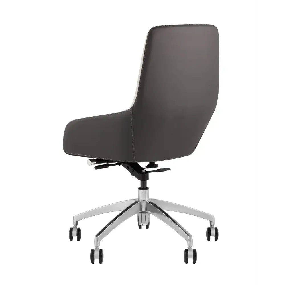 Фото 10 Офисное кресло Stool group Soulo 66x100.5x63 см эко кожа цвет серый, бежевый Фото 10 Офисное кресло Stool group Soulo 66x100.5x63 см эко кожа цвет серый, бежевый