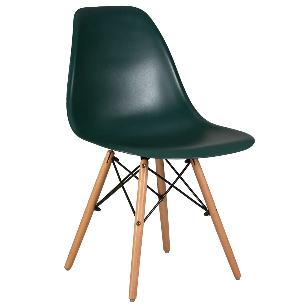 Фото 2 Комплект кухонных стульев 4 шт Dobrin Dsw lmzl-pp638 46x46x53 см пластик цвет темно-зеленый Фото 2 Комплект кухонных стульев 4 шт Dobrin Dsw lmzl-pp638 46x46x53 см пластик цвет темно-зеленый