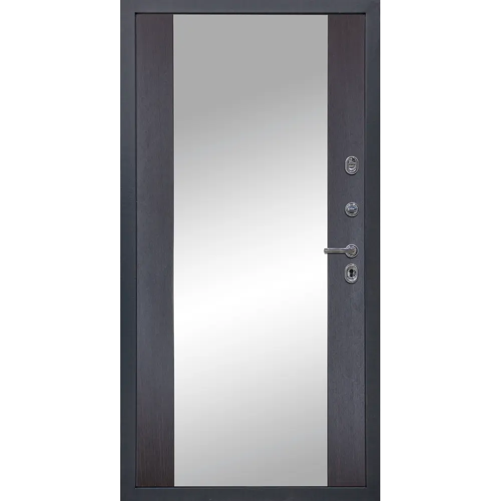 Фото 3 Входная дверь Diva Diva 48 правый 205x86см цвет бетон/венге д15 с зеркалом Фото 3 Входная дверь Diva Diva 48 правый 205x86см цвет бетон/венге д15 с зеркалом