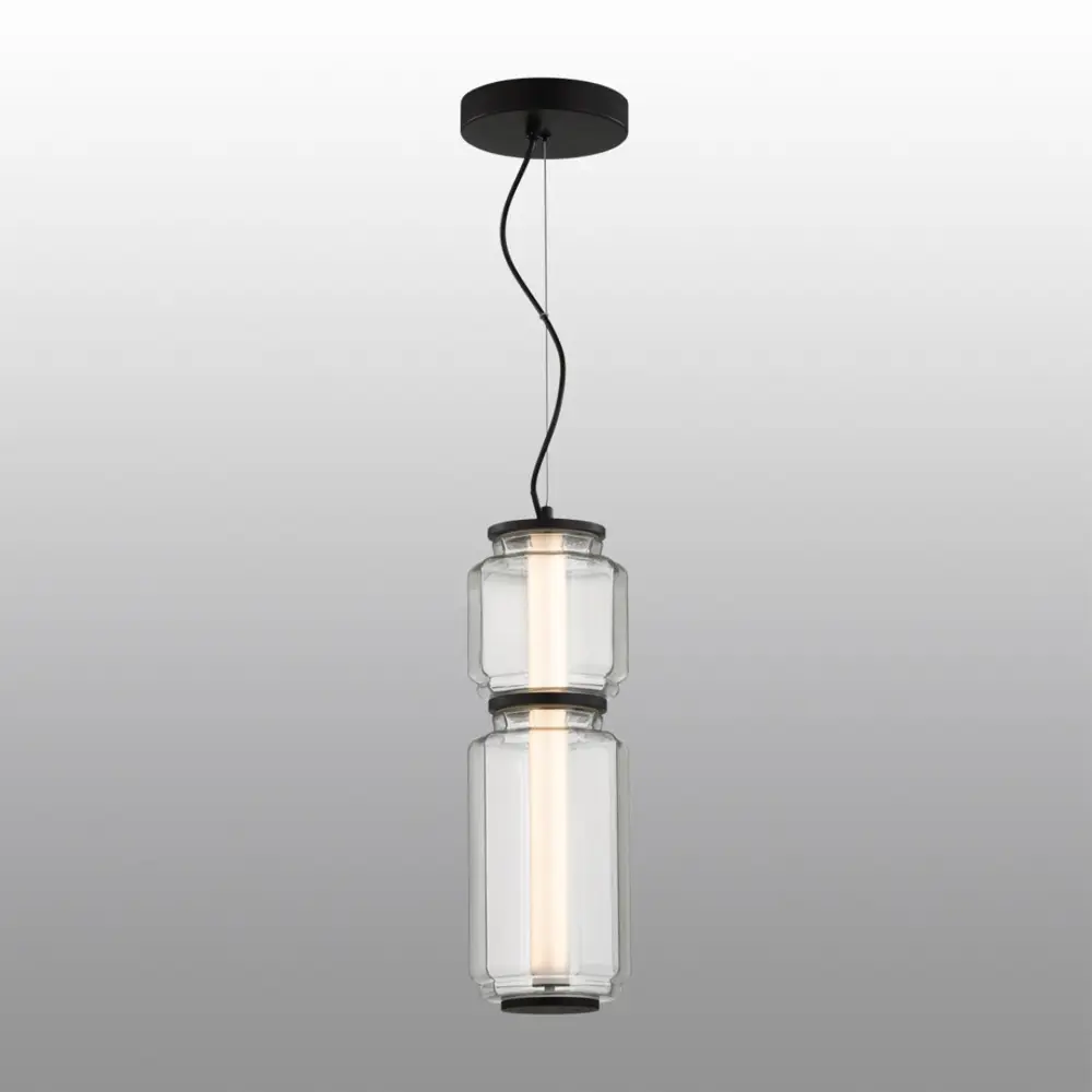 Фото 3 Светильник подвесной светодиодный Odeon Light Jam Od_5409_20l 6 м² нейтральный белый свет цвет черный Фото 3 Светильник подвесной светодиодный Odeon Light Jam Od_5409_20l 6 м² нейтральный белый свет цвет черный