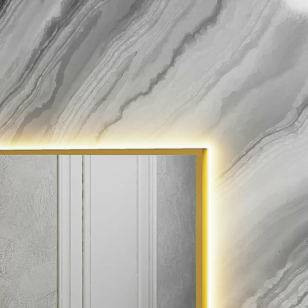 Фото 5 Зеркало со встроенной подсветкой One mirror 13090зст 90x130 см Фото 5 Зеркало со встроенной подсветкой One mirror 13090зст 90x130 см
