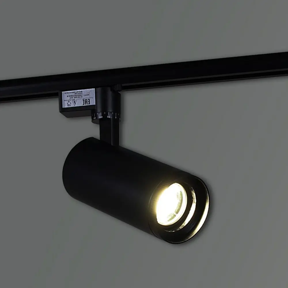 Фото Трековый светильник спот светодиодный Reluce 05830-9.3-001qy led30w bk 30 Вт 2.5 м² цвет черный Фото Трековый светильник спот светодиодный Reluce 05830-9.3-001qy led30w bk 30 Вт 2.5 м² цвет черный