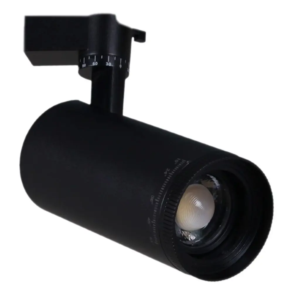 Фото 7 Трековый светильник спот светодиодный Reluce 05830-9.3-001qy led30w bk 30 Вт 2.5 м² цвет черный Фото 7 Трековый светильник спот светодиодный Reluce 05830-9.3-001qy led30w bk 30 Вт 2.5 м² цвет черный