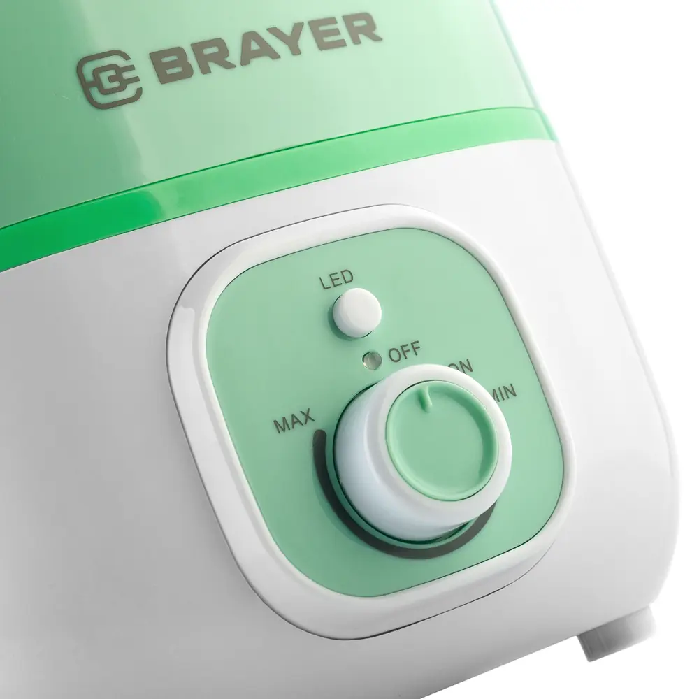 Фото 4 Увлажнитель воздуха ультразвуковой Brayer BR4700GN цвет зеленый Фото 4 Увлажнитель воздуха ультразвуковой Brayer BR4700GN цвет зеленый