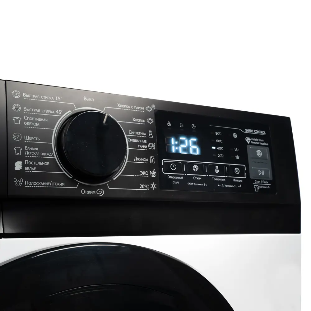Фото 4 Стиральная машина Delonghi Julia l 724 vi 60x85x40 см 7 кг цвет белый Фото 4 Стиральная машина Delonghi Julia l 724 vi 60x85x40 см 7 кг цвет белый