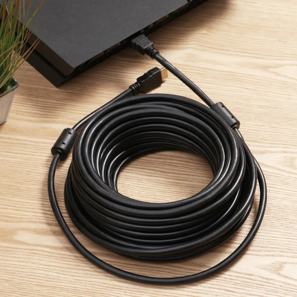 Фото 8 Кабель Rexant Gold HDMI - HDMI 1.4 15 м Фото 8 Кабель Rexant Gold HDMI - HDMI 1.4 15 м