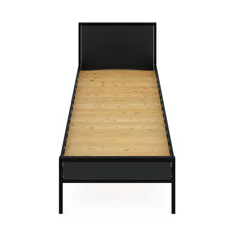 Фото 2 Кровать Solarius Komp80loft-ser-black-full 85 x 89 x 206 см сосна цвет серый Фото 2 Кровать Solarius Komp80loft-ser-black-full 85 x 89 x 206 см сосна цвет серый