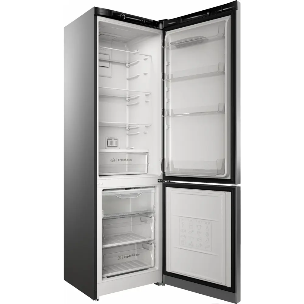 Фото 3 Холодильник Indesit ITS 4200 NG 60x196 см цвет серый Фото 3 Холодильник Indesit ITS 4200 NG 60x196 см цвет серый