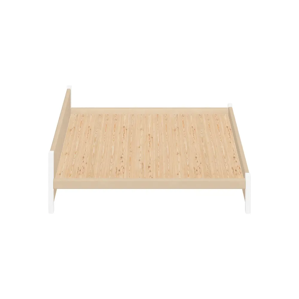 Фото 3 Кровать Solarius Двуспальная Классика мягкая 1420 170 x 63 x 210 см массив сосны цвет бежевый/белый Фото 3 Кровать Solarius Двуспальная Классика мягкая 1420 170 x 63 x 210 см массив сосны цвет бежевый/белый