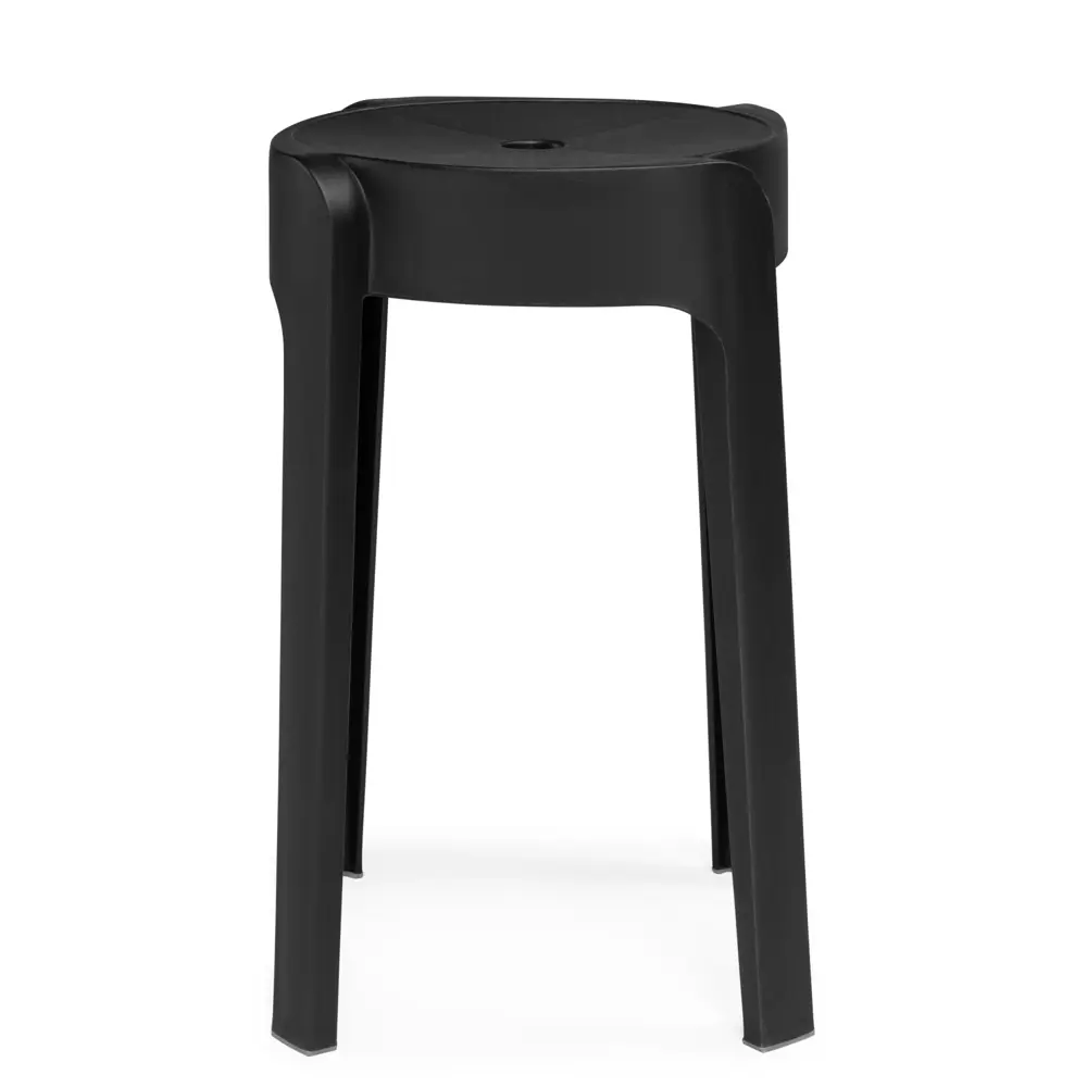 Фото 2 Табурет Комплект из тубурет bovel Woodville 28x45x28 см ножки пластик черный сиденье пластик цвет черный 4 шт Фото 2 Табурет Комплект из тубурет bovel Woodville 28x45x28 см ножки пластик черный сиденье пластик цвет черный 4 шт