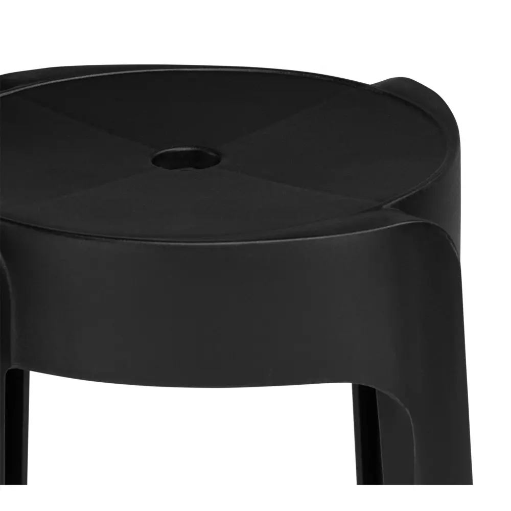 Фото 4 Табурет Комплект из тубурет bovel Woodville 28x45x28 см ножки пластик черный сиденье пластик цвет черный 4 шт Фото 4 Табурет Комплект из тубурет bovel Woodville 28x45x28 см ножки пластик черный сиденье пластик цвет черный 4 шт