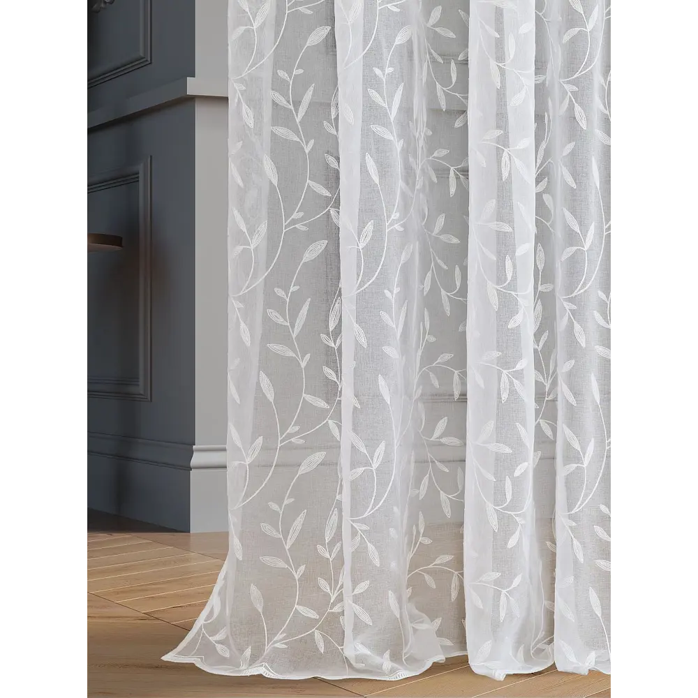 Фото 2 Тюль Helga Apitd-126029-260 на шторной ленте 300x260 см цвет белый Фото 2 Тюль Helga Apitd-126029-260 на шторной ленте 300x260 см цвет белый