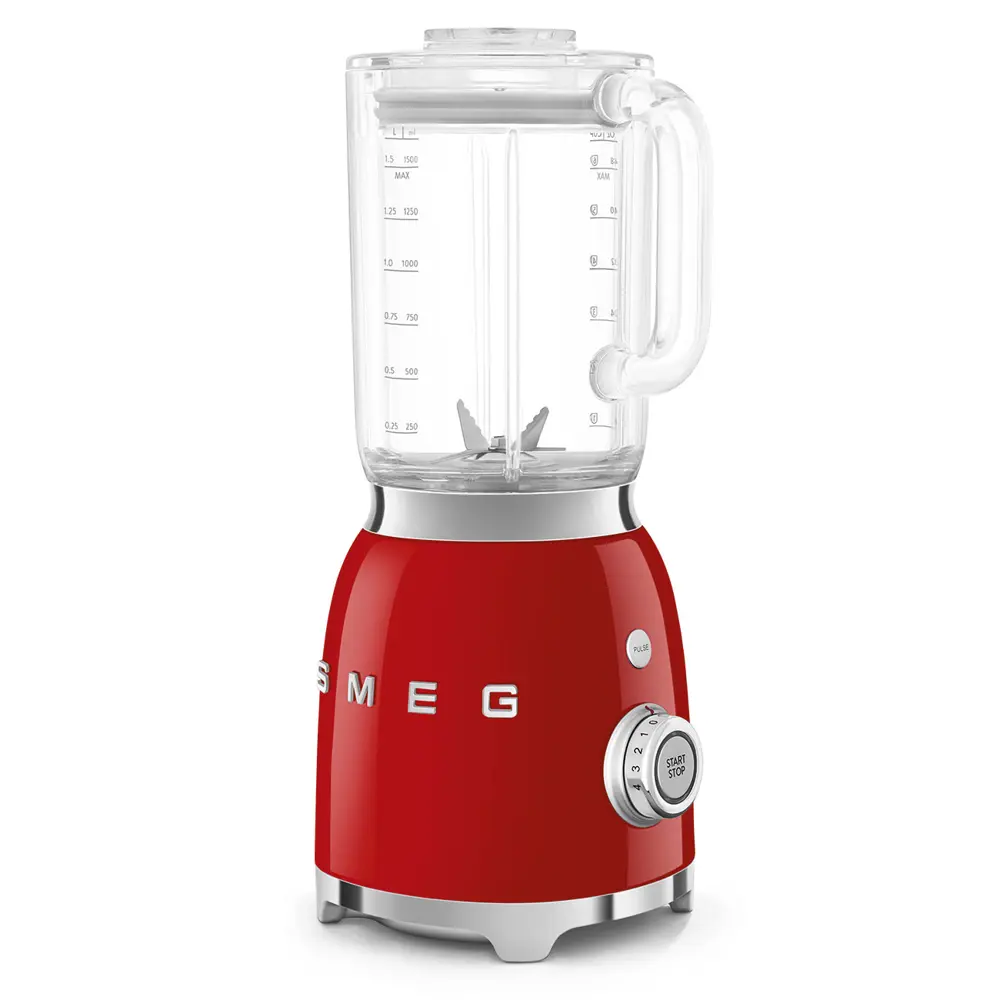 Фото 3 Блендер стационарный Smeg BLF03RDEU 4 скорости цвет красный Фото 3 Блендер стационарный Smeg BLF03RDEU 4 скорости цвет красный