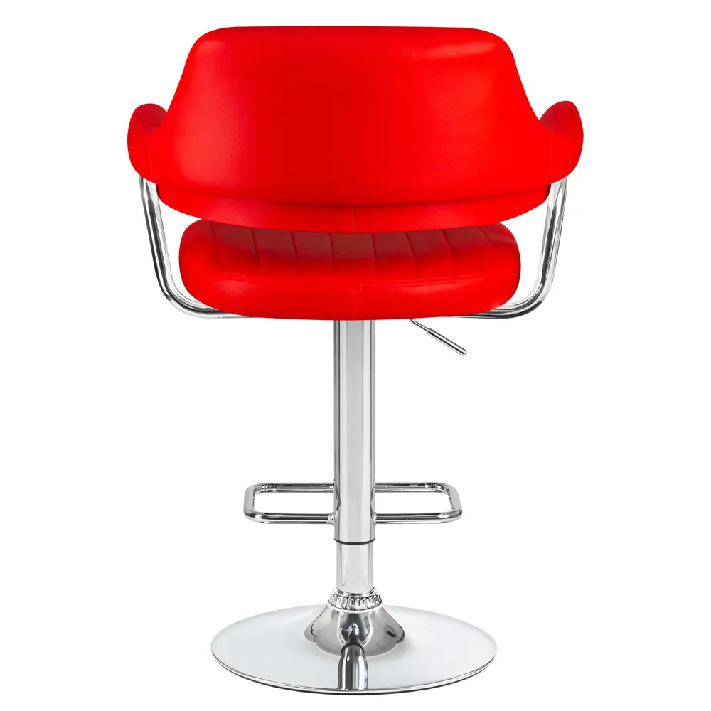Фото 7 Барный стул Dobrin Charly LM 61x120x54 см искусственная кожа цвет красный Фото 7 Барный стул Dobrin Charly LM 61x120x54 см искусственная кожа цвет красный