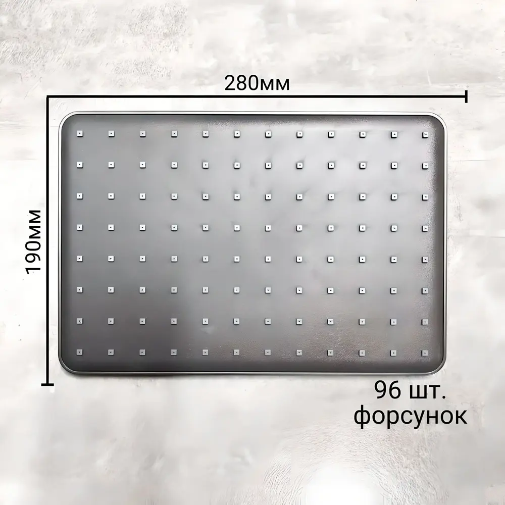 Фото 4 Душевая стойка Haiba Hb24639-3 оружейная сталь 00332646 1 режимная цвет оружейная сталь матовый Фото 4 Душевая стойка Haiba Hb24639-3 оружейная сталь 00332646 1 режимная цвет оружейная сталь матовый